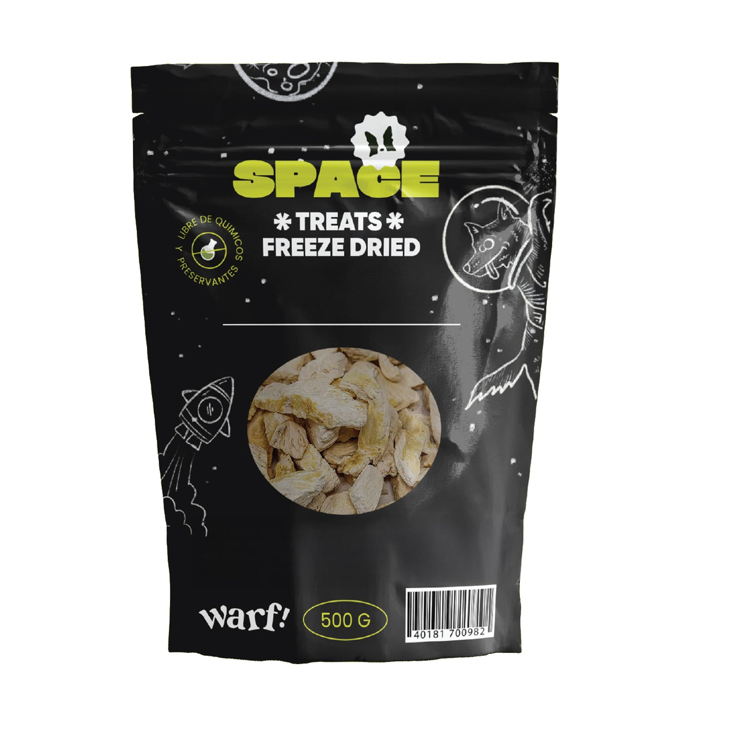 🐾 Treats Liofilizados – Patitas de Pollo Enteras